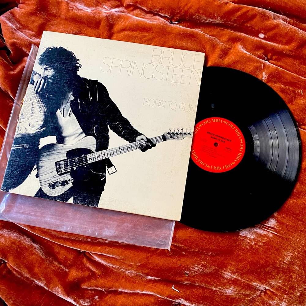 Rare BRUCE SPRINGSTEEN Vinyl born to run original